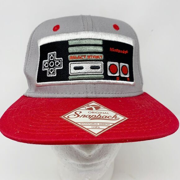 BIOWORLD Other - Nintendo Video Game NES Controller‎ Baseball Cap
